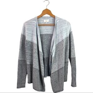 Lou & Grey - Open Front Waterfall Cardigan - XS